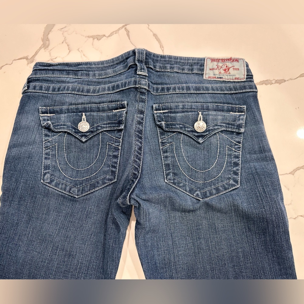 🌸True Religion Skinny Flap Pocket Jeans Size 30🌸